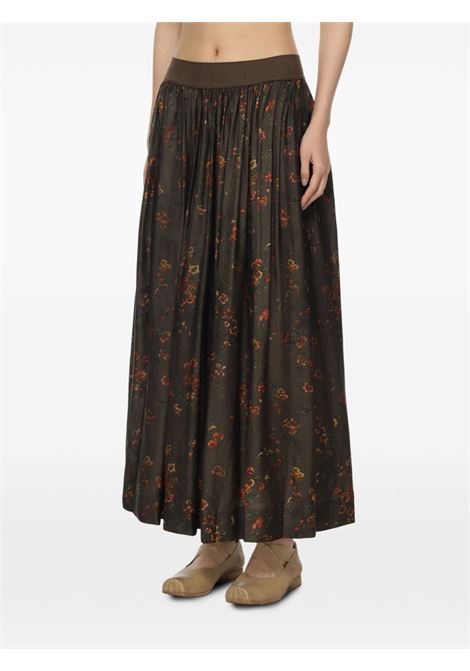 gillian skirt woman brown and red UMA WANG | UP2002UW067